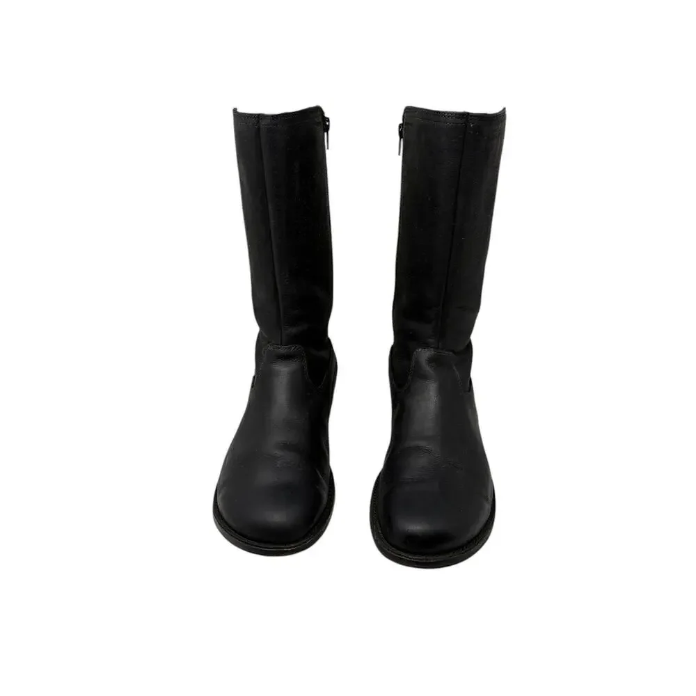 Merrell Women's Andover Peak Black Leather Waterproof Biker Boot US 11 - Picture 5 of 7